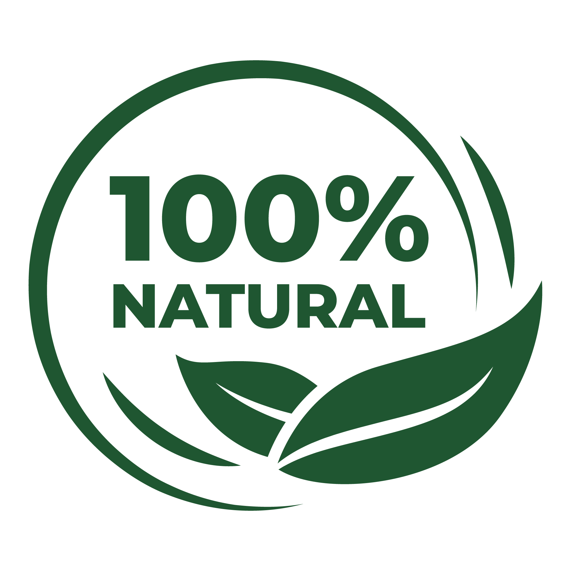 100 Natural Logo