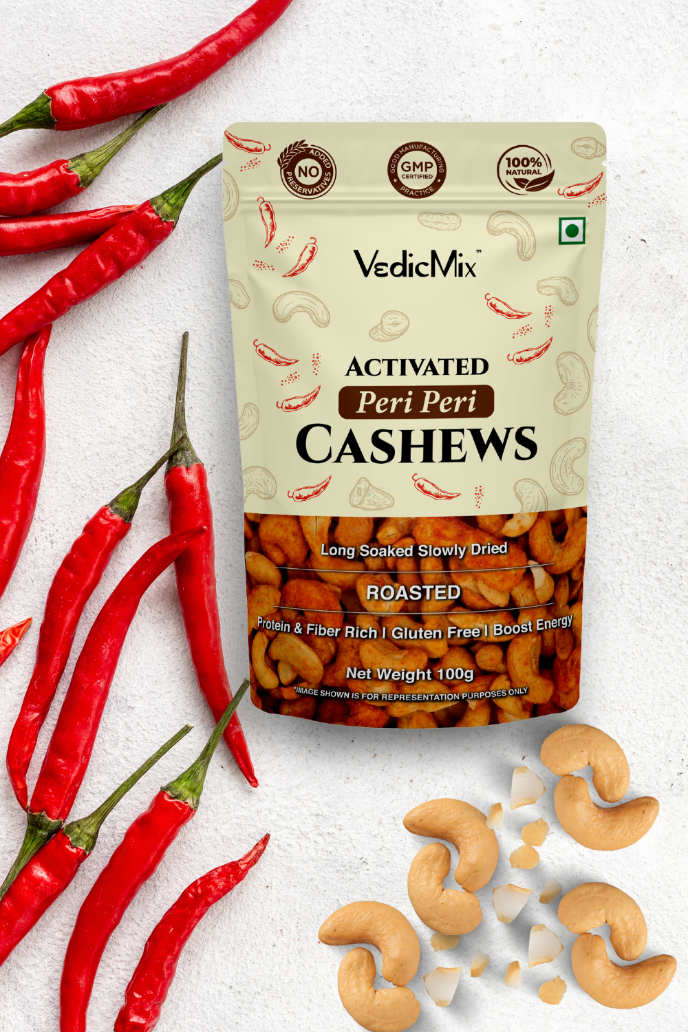 Activated Peri Peri Cashews