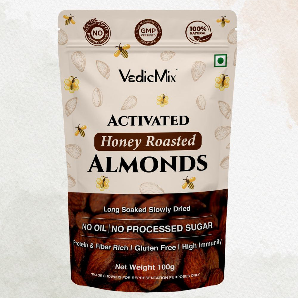 Activated Honey Roasted Almonds