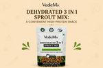 Dehydrated 3 in 1 Sprout Mix: A Convenient High-Protein Snack