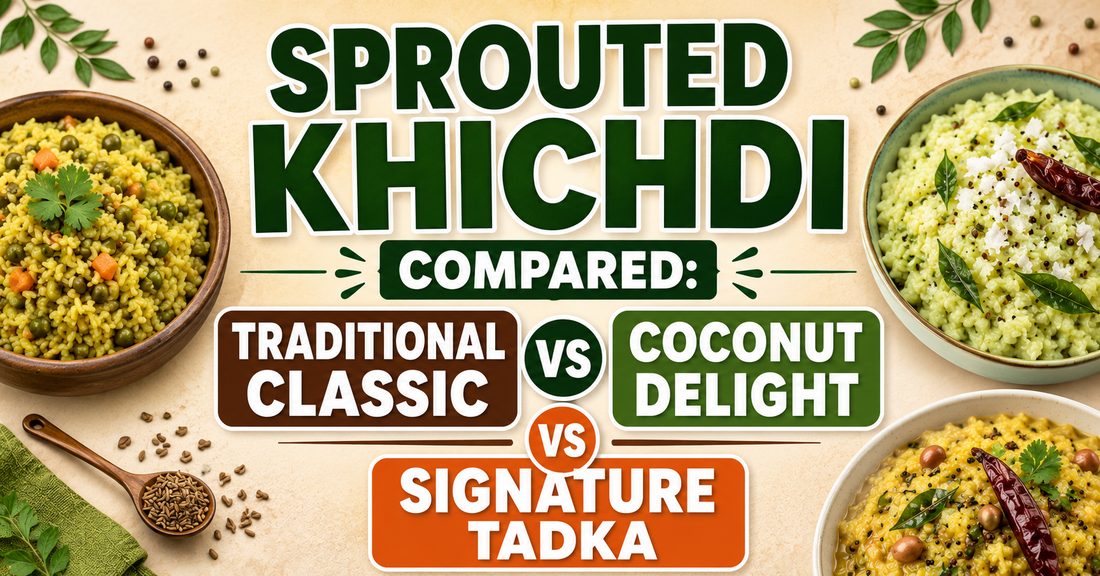 Sprouted Khichdi 