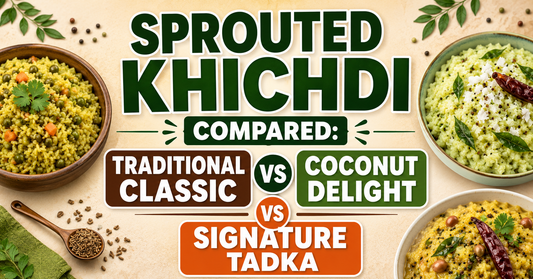 Sprouted Khichdi 