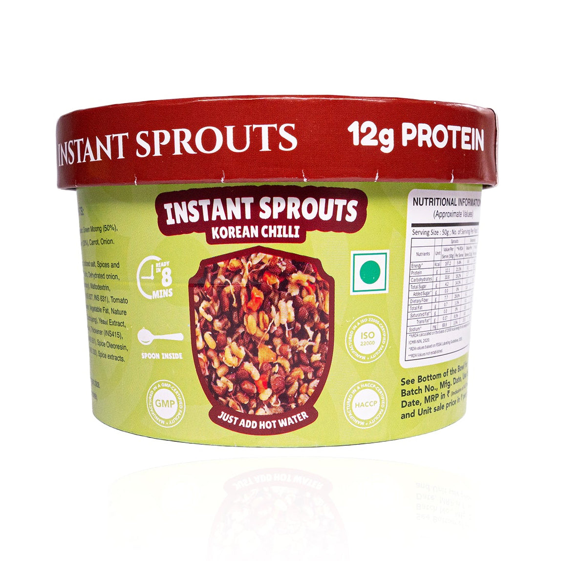 Instant Cup Sprouts - Korean Chilli