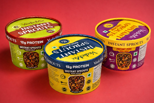 Instant Cup Sprouts Combo Pack (All 3 Flavours)