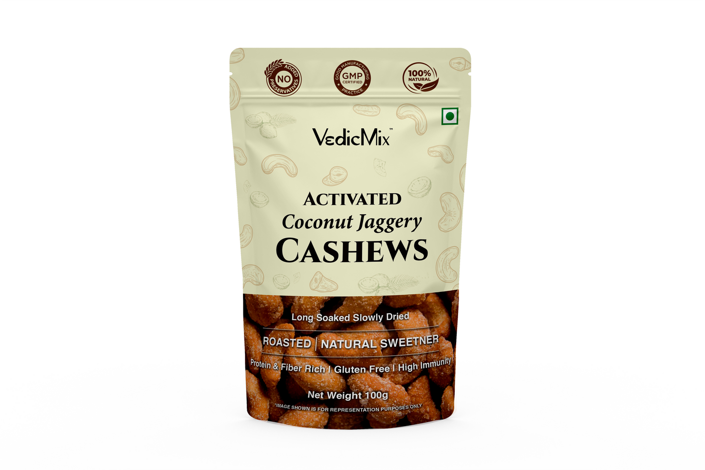 Activated Coconut Jaggery Cashews