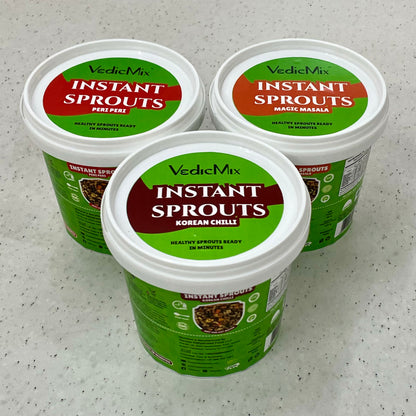 Instant Cup Sprouts Combo Pack (All 3 Flavours)