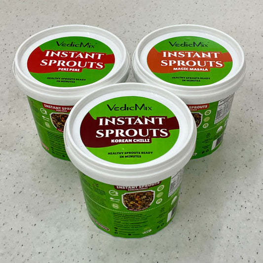 Instant Cup Sprouts Combo Pack (All 3 Flavours)