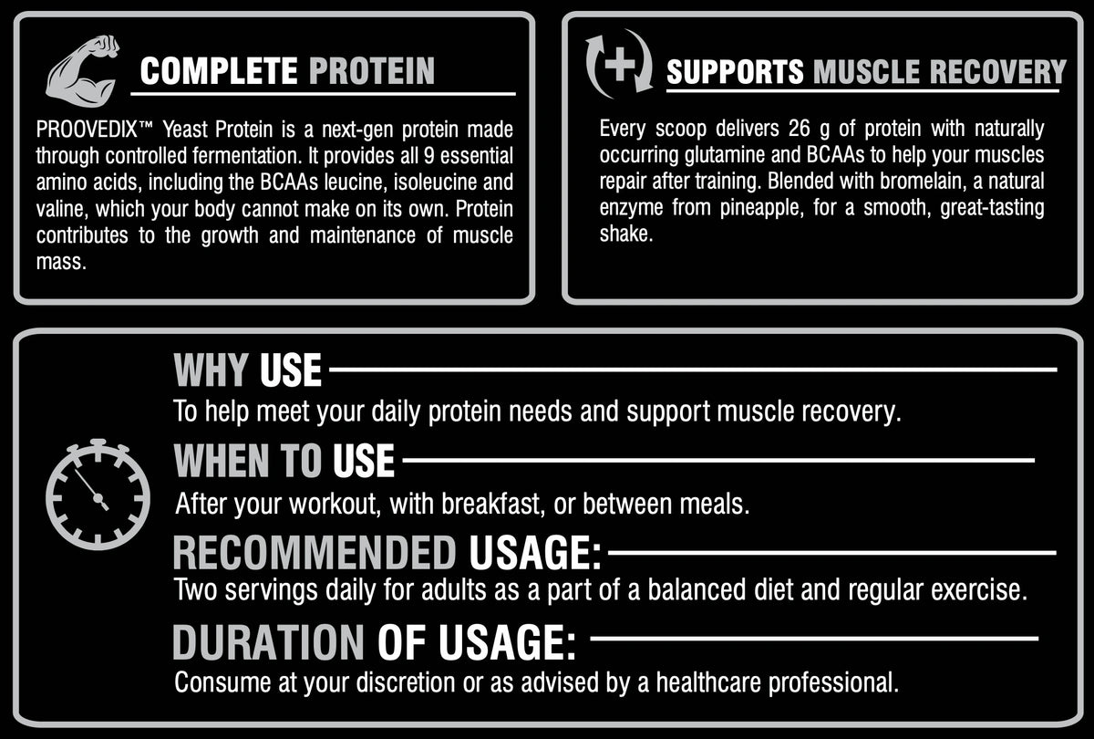 Yeast Protein – Classic Cold Coffee | Natural Coffee Protein Powder, No Added Sugar