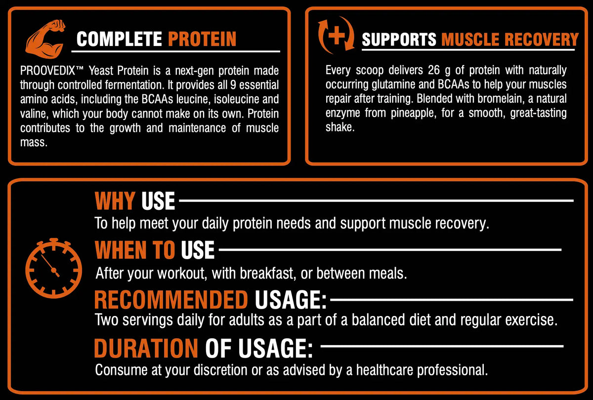 Yeast Protein – Royal Kesar Badam | Natural Saffron Almond Protein Powder