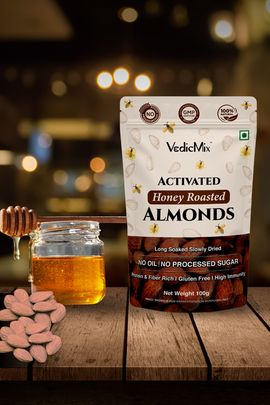 Activated Honey Roasted Almonds