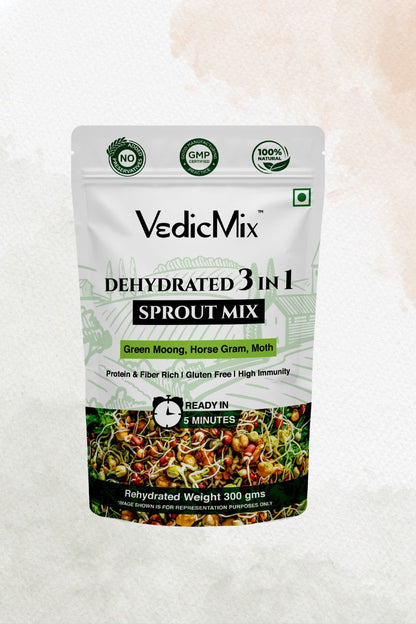 Dehydrated 3 in 1 Sprout Mix