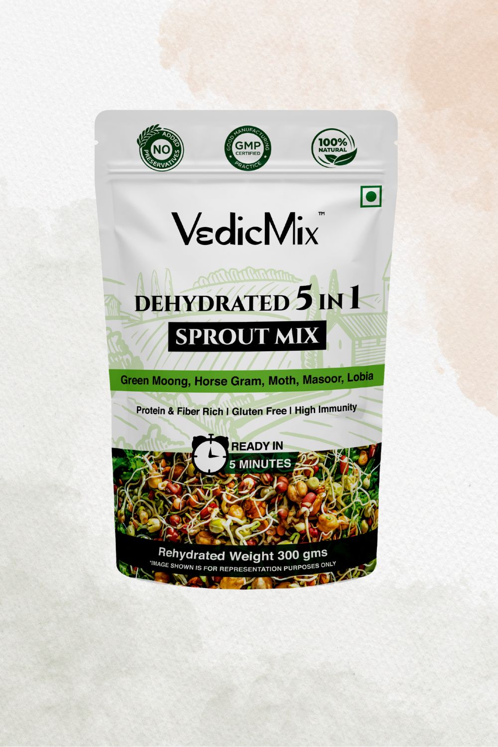 Dehydrated 5 in 1 Sprout Mix