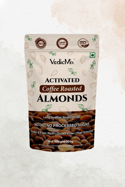 Activated Coffe Roasted Almonds