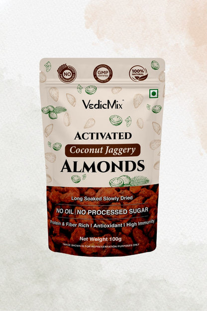 Activated Coconut Jaggery Almonds